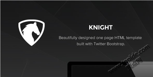 Knight – 清爽的HTML模板基于Bootstrap