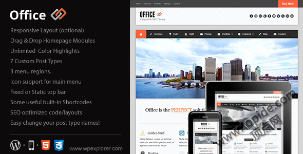 Office v2.5.0 -wordpress响应式商业主题