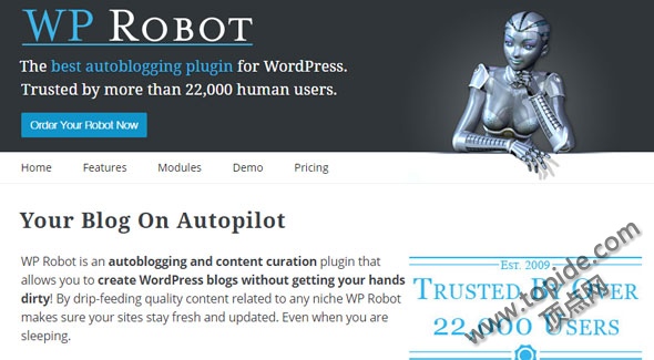 WPRobot v4.10 - WP自动发布文章的插件