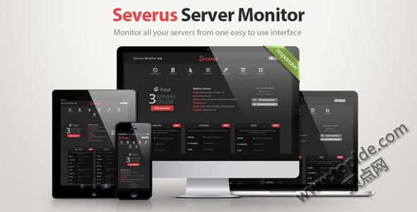 Severus Server Monitor v1.3 - PHP服务器监控脚本
