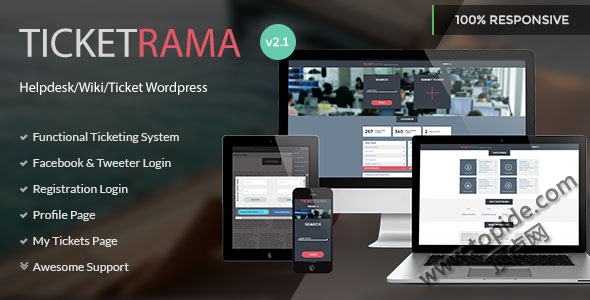 Ticketrama - Wordpress Helpdesk | Ticket | Support