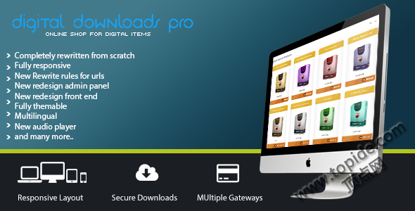 Digital Downloads Pro v3.10 - 数字内容下载专业版