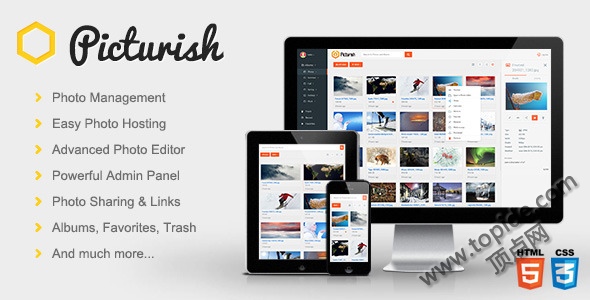 Picturish v1.4.1 - 专业PHP图片分享源码商业破解版