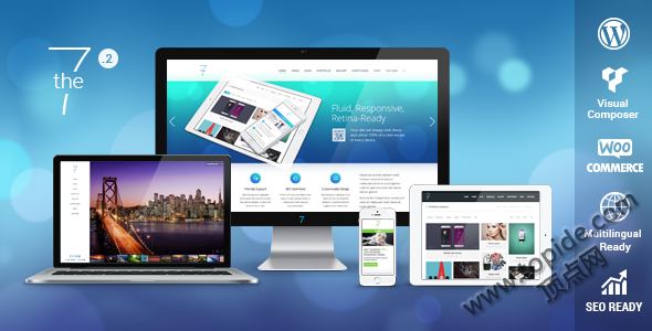 The7 v2.3.4 - 响应式多用途wordpress主题商业版