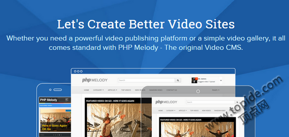 PHPMelody v3.1 - PHP视频网源码破解版