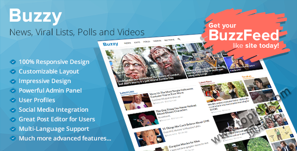 Buzzy v4.5.0 - 综合类CMS程序