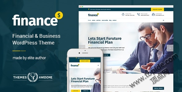 Finance v1.0 – 财经类WordPress主题