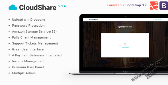 CloudShare v1.6 - 在线文件分享应用平台