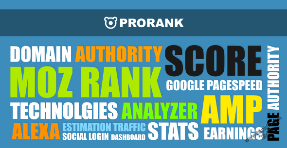 ProRank v1.0.5 – PHP网站综合分析系统