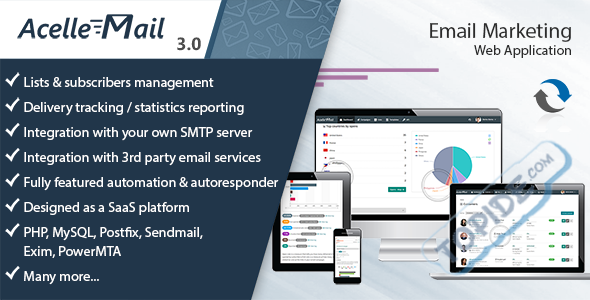 Acelle v3.0.12 - PHP邮件营销应用破解版