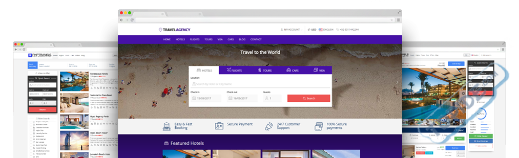 PHPTRAVELS v6.3 - PHP旅游类CMS