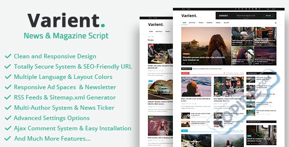 Varient v1.3.2- PHP文章杂志系统