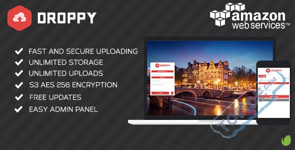 Droppy Amazon S3 - Droppy 第三方存储插件