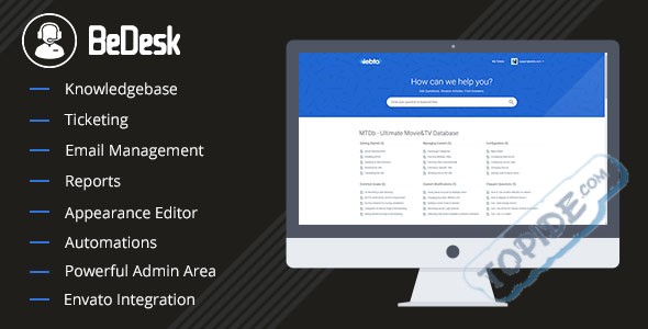 BeDesk v1.0.7 - PHP客户支持 & 帮助平台工单系统