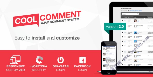 Cool comments ajax system - PHP AJAX评论系统