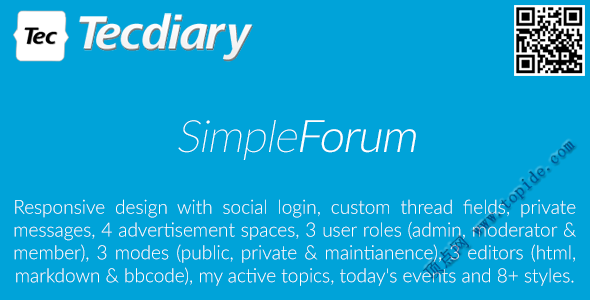 Simple Forum v1.3.2 - 响应式PHP公告板破解版