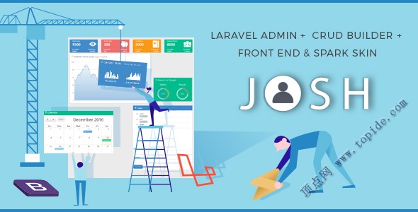 Josh v5.12.5 - Laravel 前后台面板 + CRUD