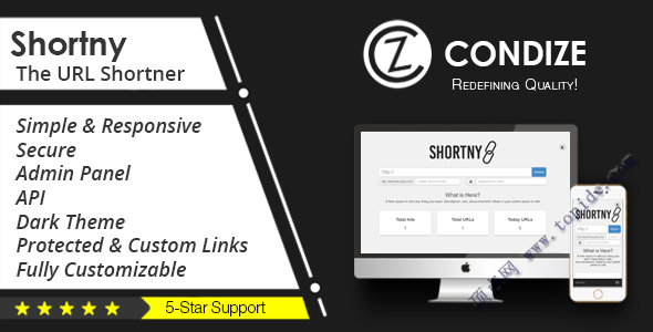 Shortny v2.0.1 - PHP短网址源码