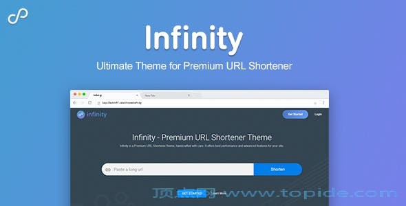 Infinity V1.0.4 - Premium URL Shortener 主题
