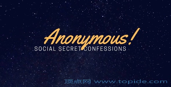 Anonymous 2019 - 秘密 PHP树洞程序