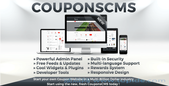 Coupons CMS v7.10 - 优惠券网站管理系统