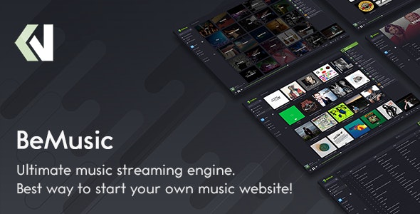 PHP音乐流媒体引擎 BeMusic v3.1.3