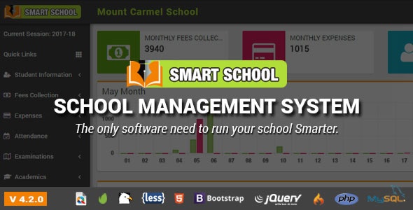 Smart School v4.2 -  PHP学校管理系统