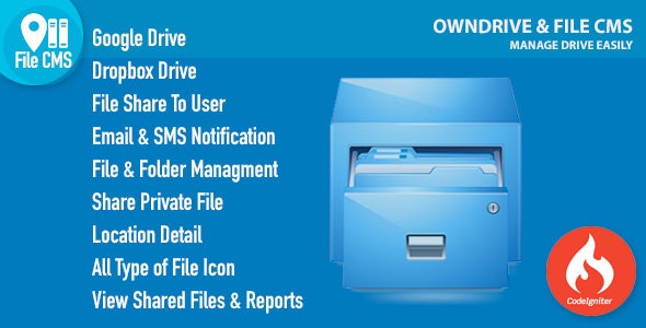 OwnDrive & File CMS - PHP自托管的云存储源码