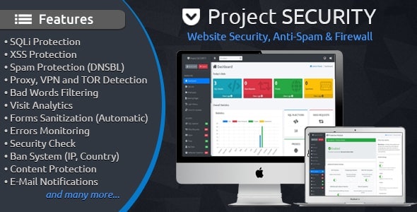 Project SECURITY – 网站安全，反垃圾邮件和防火墙