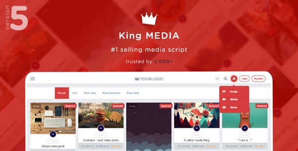 King Media v5.2 - PHP媒体CMS商业破解版