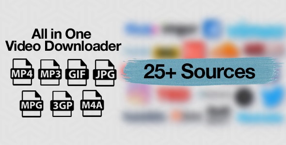 All in One Video Downloader Script v1.7 - 全视频PHP在线下载系统