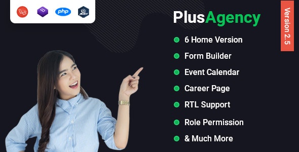 PlusAgency v2.5.0 - PHP多功能商业CMS破解版