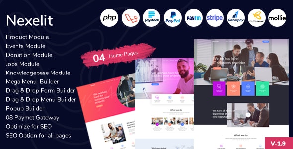 Nexelit v1.9 - 多功能网站和业务管理系统CMS