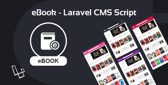 eBook v2.0.2 - Laravel CMS Script