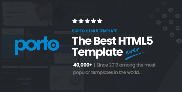 Porto v8.0.0 - 自适应HTML5模板