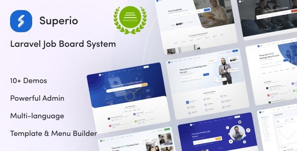 Superio v2.6.1 - Laravel 人才招聘系统