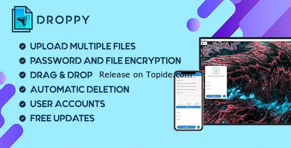 PHP在线网盘系统 Droppy v2.5.3