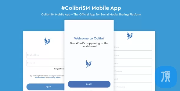 ColibriSM Mobile App v1.1.4 - ColibriSM社交源码 Android - iOS 客户端源码
