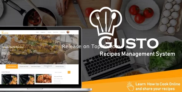 Gusto v3.4 - PHP菜谱源码