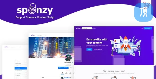 PHP付费订阅内容打赏源码 Sponzy v4.6