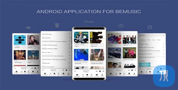 BeMusic 安卓端应用源码