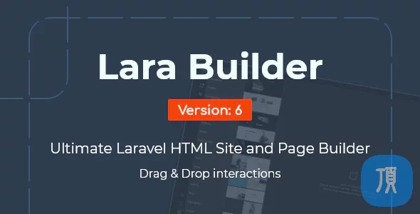 一款基于Laravel开发的在线网站生成器 LaraBuilder v5.8.0