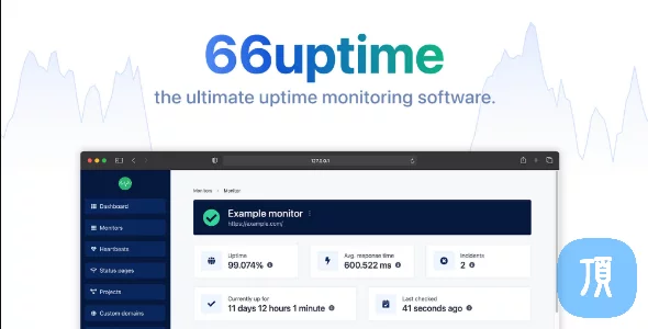 66Uptime 多服务器监测插件