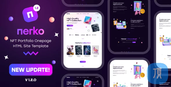 NFT 作品单页模板 Nerko v1.2.0