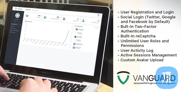 高级PHP登录和用户管理系统 Vanguard v7.0