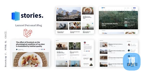 Laravel 创意多语言博客系统 Stories v1.23.0