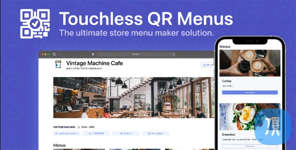 PHP在线二维码点餐系统 66qrmenu v20.0.0 扩展授权