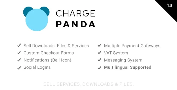ChargePanda v1.0 - PHP在线销售文件、下载和服务系统